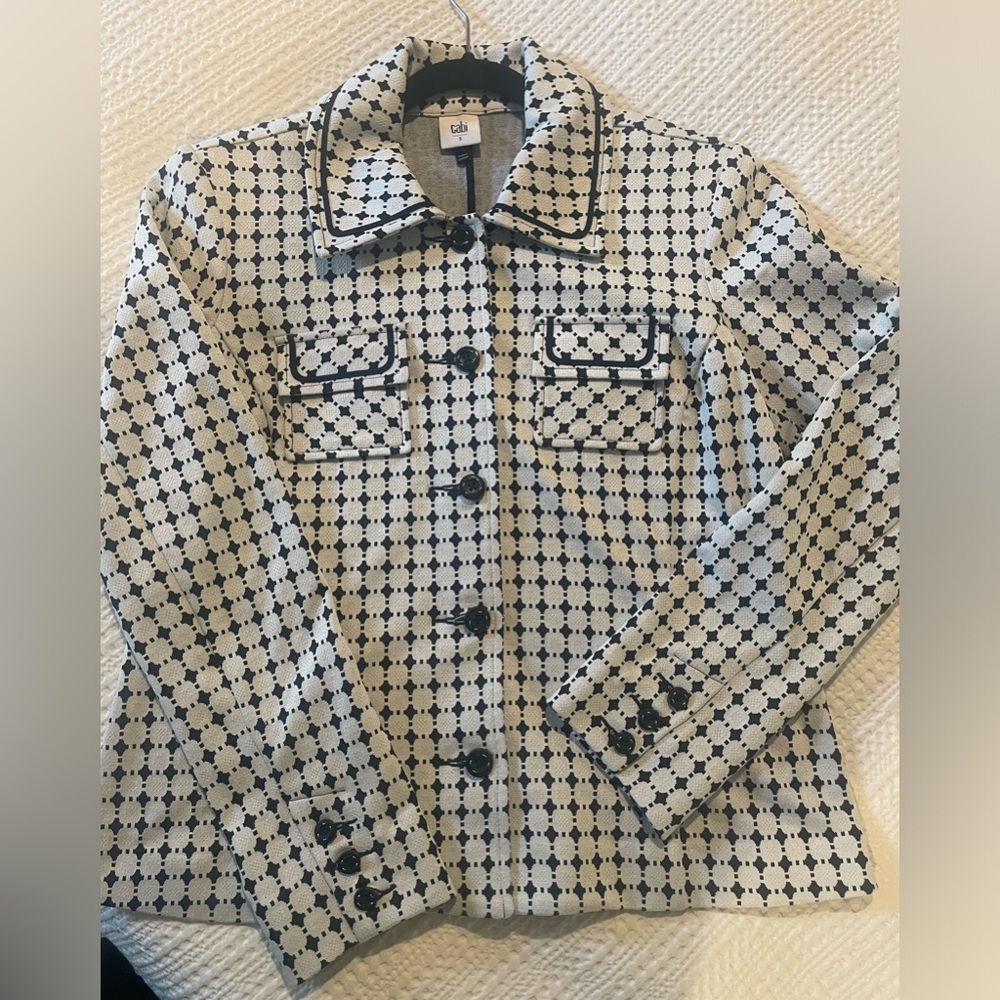 CABI tea time jacket.